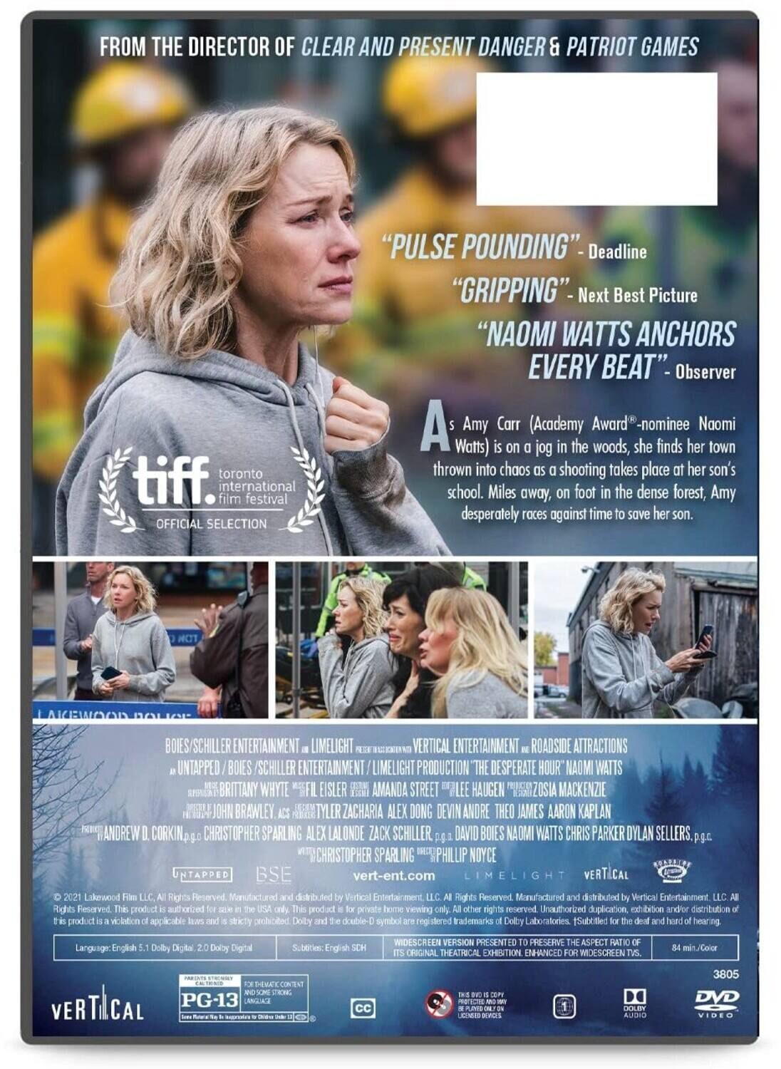 Alt View 1. The Desperate Hour   - DVD.