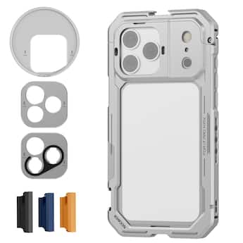 Neewer iPhone 17 Pro Max Video Cage Rig with 67mm Filter Ring Neewer iPhone 17 Pro Max Video Cage Rig with 67mm Filter Ring