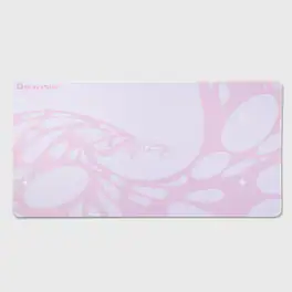 GravaStar - Extended Gaming Mouse Pad with Stitched Edges and Non-Slip Base - Sakura Pink