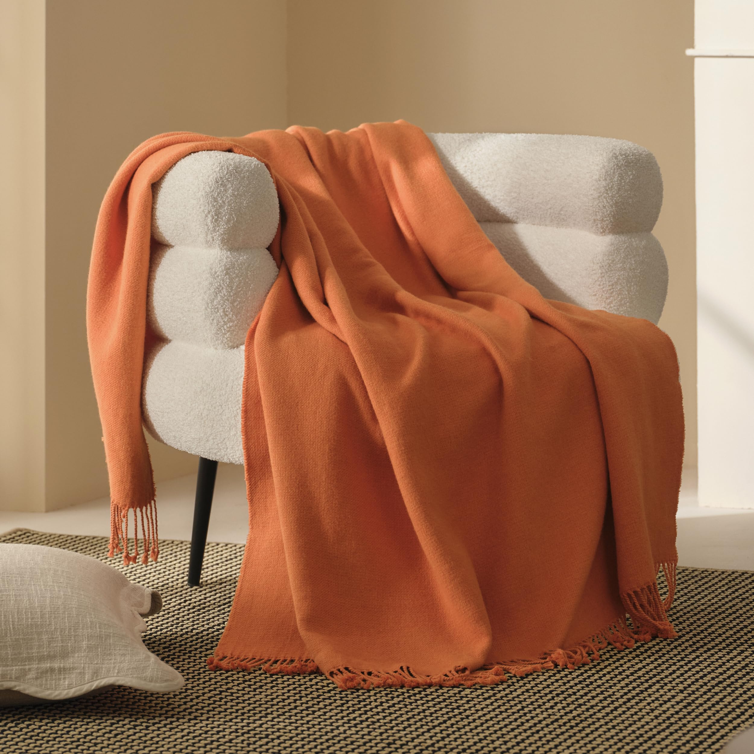 Toasted Orange-5% Cashmere 95% Cotton