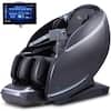 Front. Alfine - Alfine A688 Heaven Duet Massage Chair 4Dx3D Dual-Mechanism Zero Gravity Full Body Relaxation - Black.