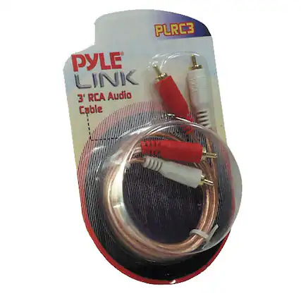 PLRC3 PYLE LINK 3' RCA Audio Cable