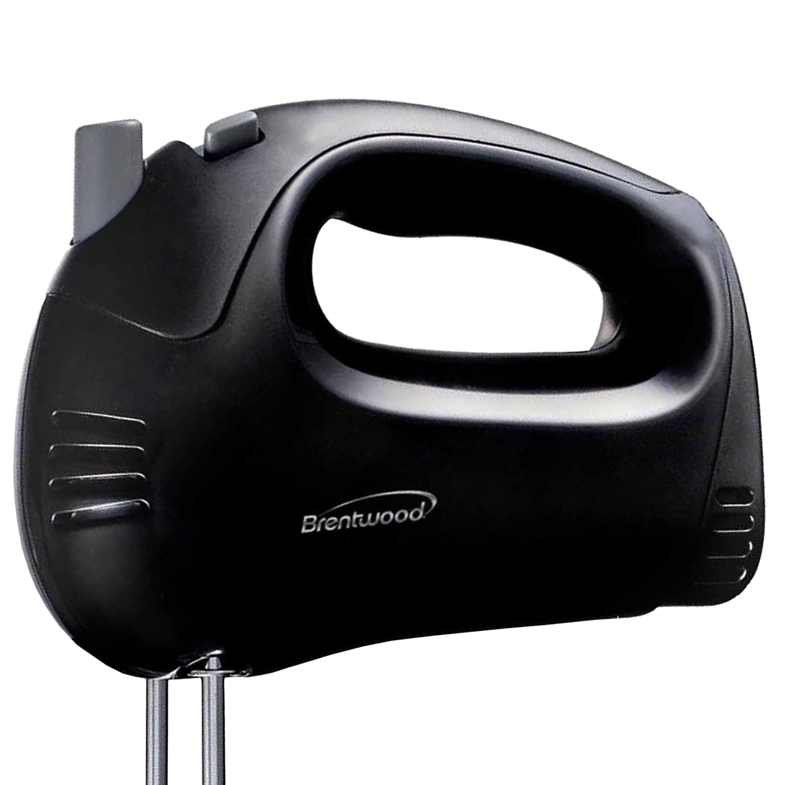 Alt View 3. Brentwood - Brentwood 5-Speed Hand Mixer in Black - Black.