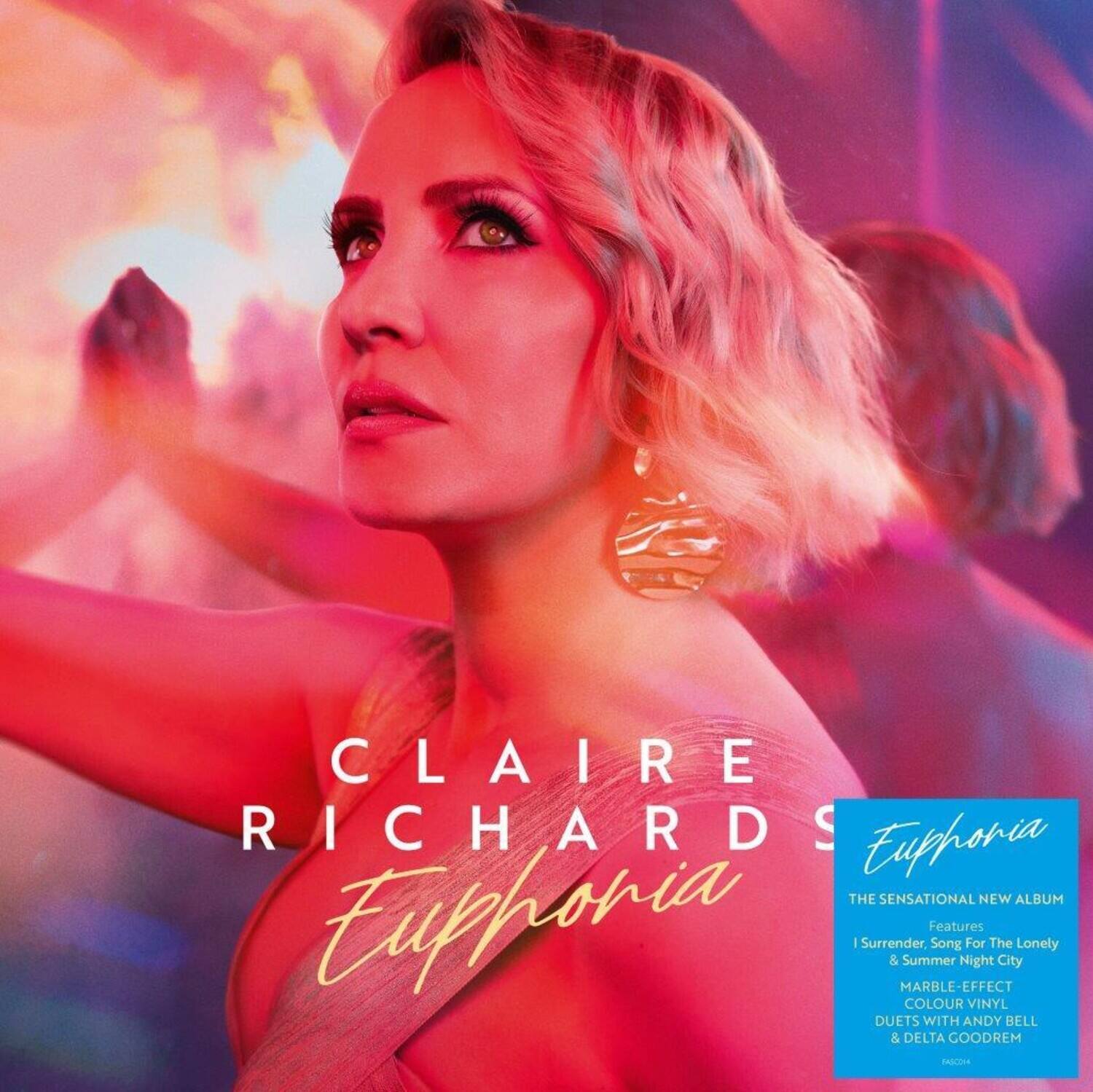 Claire Richards - Euphoria - 140-Gram Marble Colored Vinyl   - VINYL LP