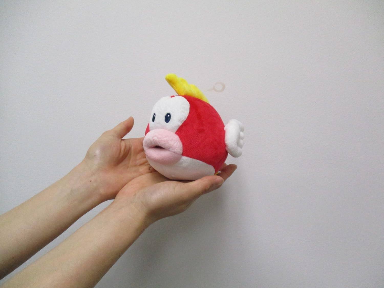 Alt View 4. Sanei - Sanei Super Mario All Star Collection AC30 Cheep 5" Plush.