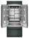 Alt View 2. KitchenAid - 20.8 Cu. Ft. Built-In French Door Bottom Mount Refrigerator - Juniper.