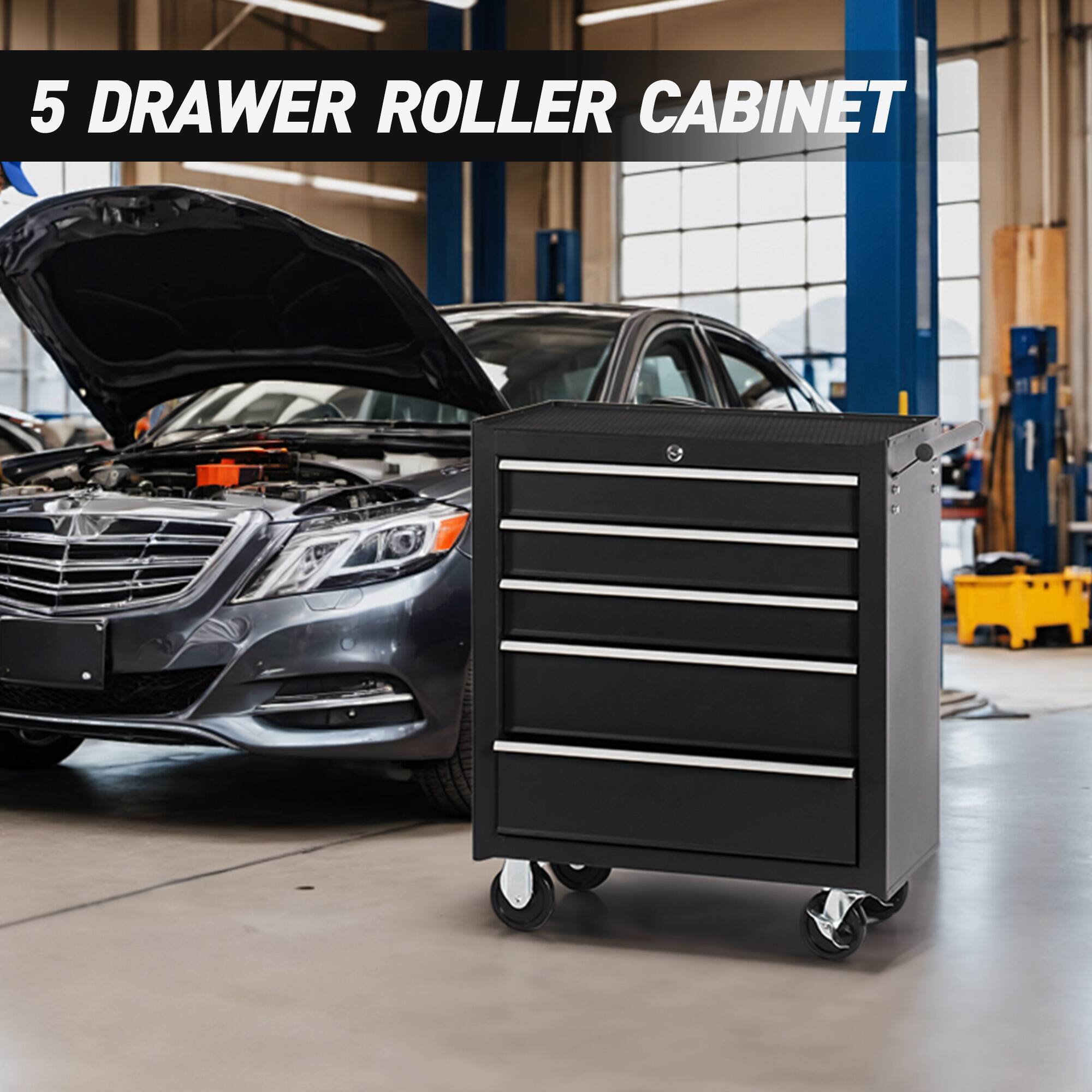 5 DRAWER ROLLER CABINET