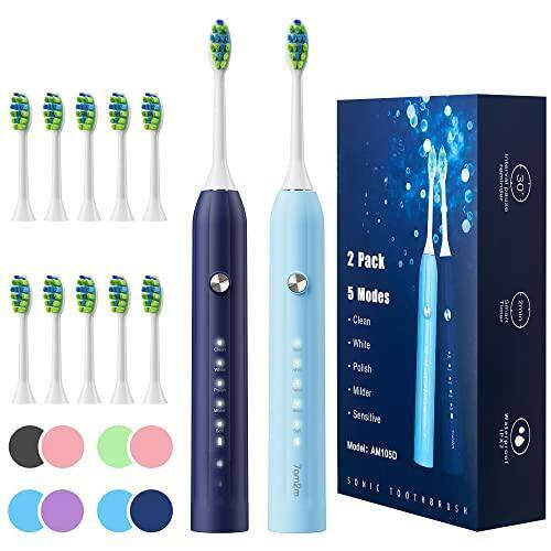 Navy Blue & Light Blue