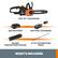 Alt View 14. WORX - WG323 20V 10" Cordless Pole Chainsaw with Auto-Tension (1 x 2.0 Ah Battery and 1 x Charger) - Black.