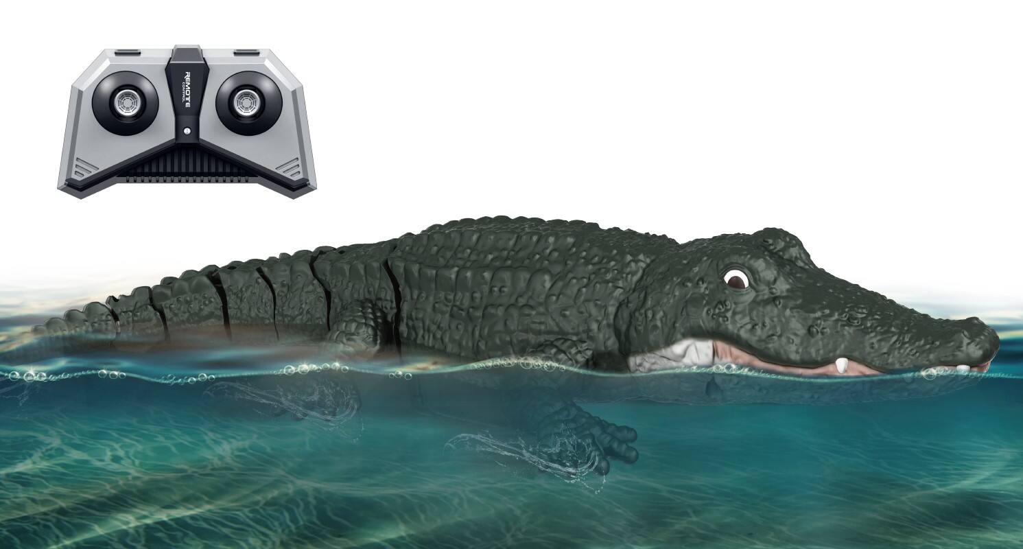 Angle. Jupiter Creations - Robocroc R/C  Remote Controlled Water Crocodile.