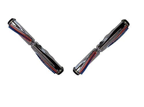 Left. Eureka - 2 Pack Replacement Brushrolls for Part #20-3445-03.