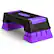 Alt View 20. Costway - Aerobic Exercise Stepper Trainer W/Riser Adjustable Height 5''- 7''- 9'' - Purple.