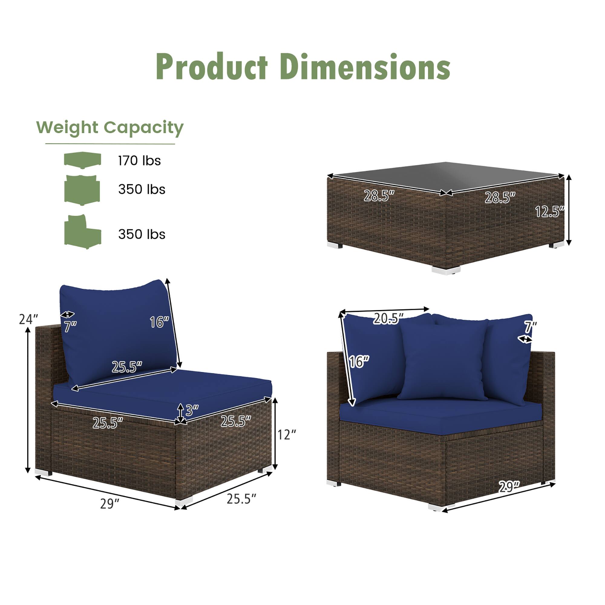Product Dimensions:

1. Weight Capacity: 170 lbs
2. Weight Capacity: 350 lbs
3. Weight Capacity: 350 lbs
4. Dimensions: 28.5" x 28.5" x 12.5"
5. Dimensions: 28.5" x 28.5" x 12.5"
6. Dimensions: 28.5" x 28.5" x 12.5"
7. Dimensions: 28.5" x 28.5" x 12.5"
8. Dimensions: 28.5" x 28.5" x 12.5"
9. Dimensions: 28.5" x 28.5" x 12.5"
10. Dimensions: 28.5" x 28.5" x 12.5"
11. Dimensions: 28.5" x 28.5" x 12.5"
12. Dimensions: 28.5" x 28.5" x 12.5"
13. Dimensions: 28.5" x 28.5" x 12.5"
14. Dimensions: 28.5" x 28.5" x 12.5"
15. Dimensions: 28.5" x 28.5" x 12.5"
16. Dimensions: 28.5" x 28.5" x 12.5"
17. Dimensions: 28.5" x 28.5" x 12.5"
18. Dimensions: 28.5" x 28.5" x 12.5"
19. Dimensions: 28.5" x 28.5" x 12.5"
20. Dimensions: 28.5" x 28.5" x 12.5"
21. Dimensions: 28.5