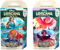 disney lorcana cards best buy Ravensburger TCG: Whispers in The Well Single-Player Deck - Amber & Emerald - Engaging Gameplay - Over 200 Original Disney Artworks Through these decks Disney - Lorcana: Fabled Sleeved