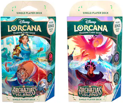 Disney - Lorcana: Archazia's Island Single-Player Deck - Styles May Vary Disney - Lorcana: Archazia's Island Single-Player Deck - Styles May Vary