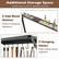 Additional Storage Space
Provide easy access to grilling accessories
2 Side Metal Shelves
Perfect for prepping ingredients
7 Hanging Hooks
Keep cooking utensils organized