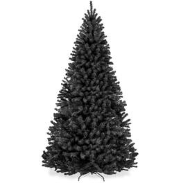 Best Choice Products - Artificial Christmas Tree, 7.5ft Premium Unlit Spruce Design, Dense Branches - Black Spruce