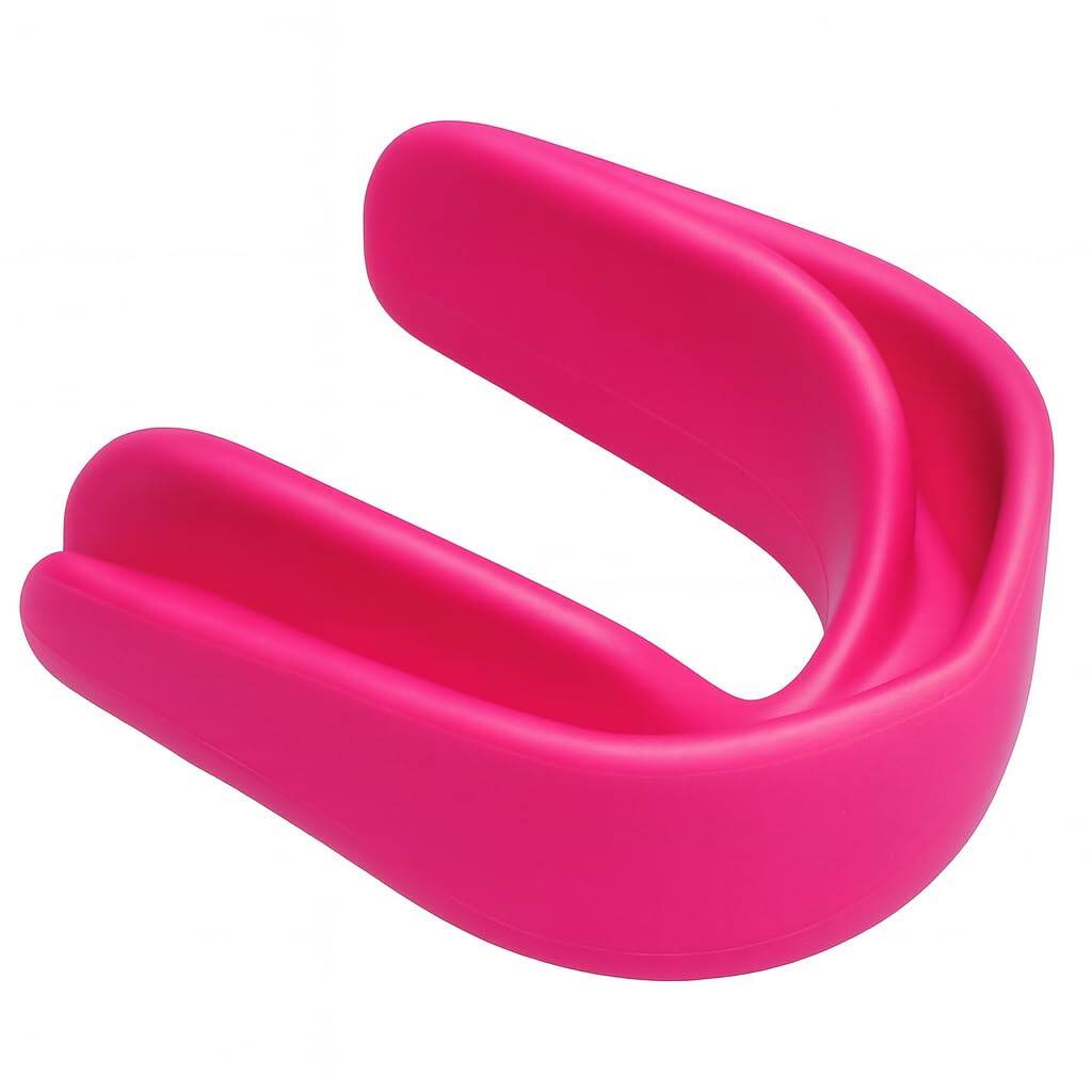 Alt View 2. Amber Sporting Goods - Breathable Boil & Bite MMA Mouth Guard for Boxing & Wrestling, Super Tough Combat Mouthpiece – Pink - Pink.