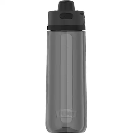 Front. Thermos - Thermos 24 oz. Alta Hard Plastic Hydration Bottle w/ Spout - Espresso Black - Black.