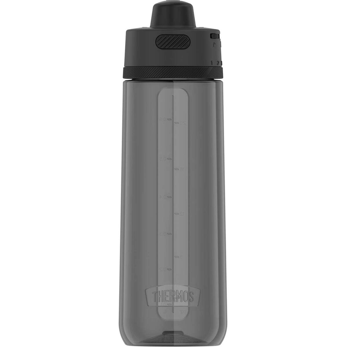 Front. Thermos - Thermos 24 oz. Alta Hard Plastic Hydration Bottle w/ Spout - Espresso Black - Black.