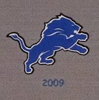Alt View 4. Winning Streak Sports - Detroit Football Heritage Banner LARGE 22x14 Wall Hanging Lions Logos from 1952, 1961, 1970 & 2009 - Multi.