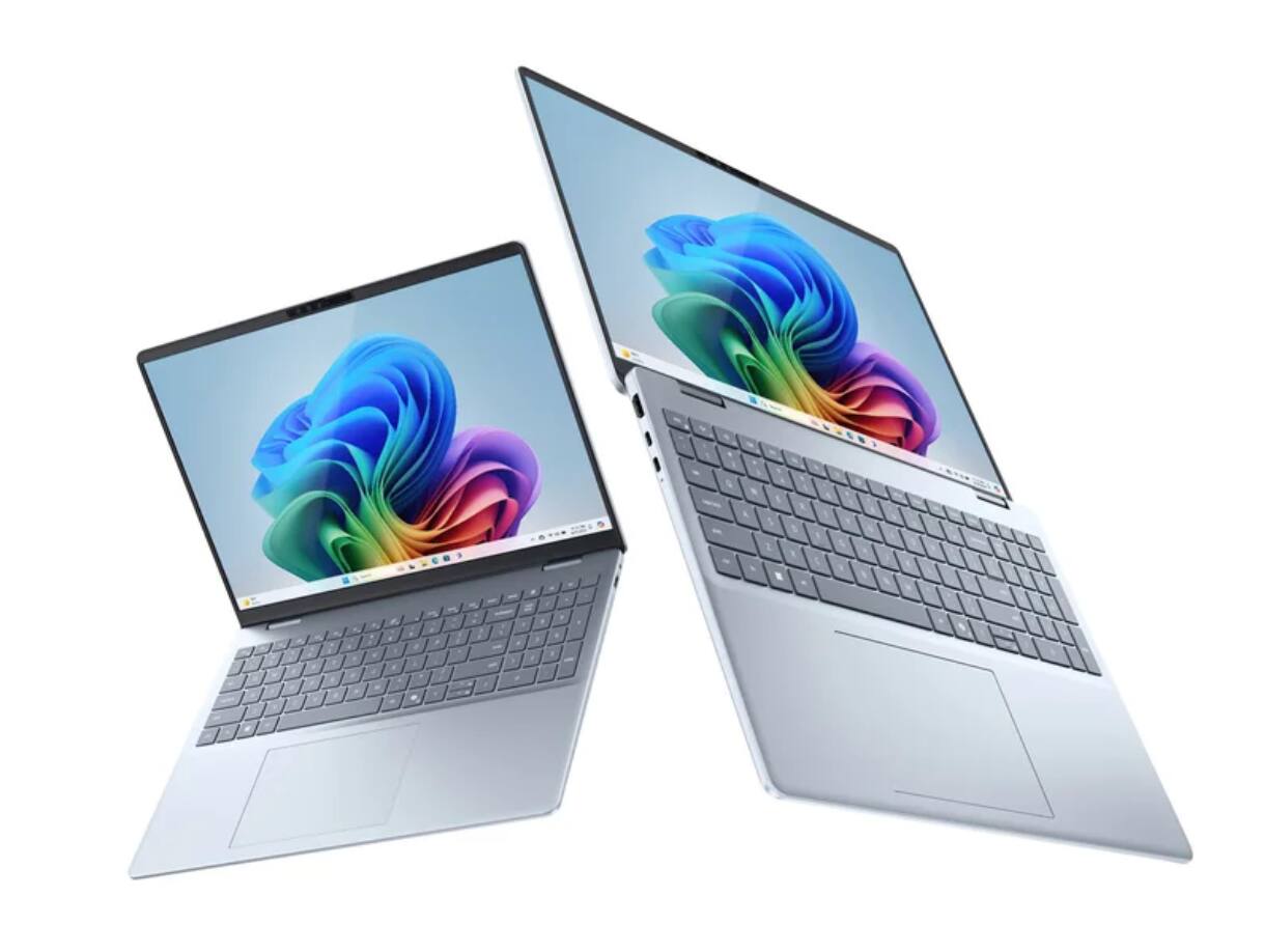 Alt View 5. Dell - 16 Plus LDB16255 Laptop 16.0 WUXGA Display (Ryzen AI 7 350, 32GB, 1TB  SSD, Win 11 Pro) w/17in Backpack - Ice Blue.