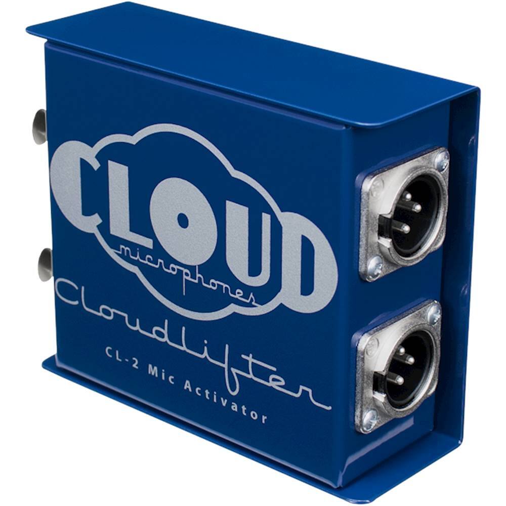 Left. Cloud Microphones - Cloudlifter 2.0-Ch. Microphone Amplifier - Blue/White.