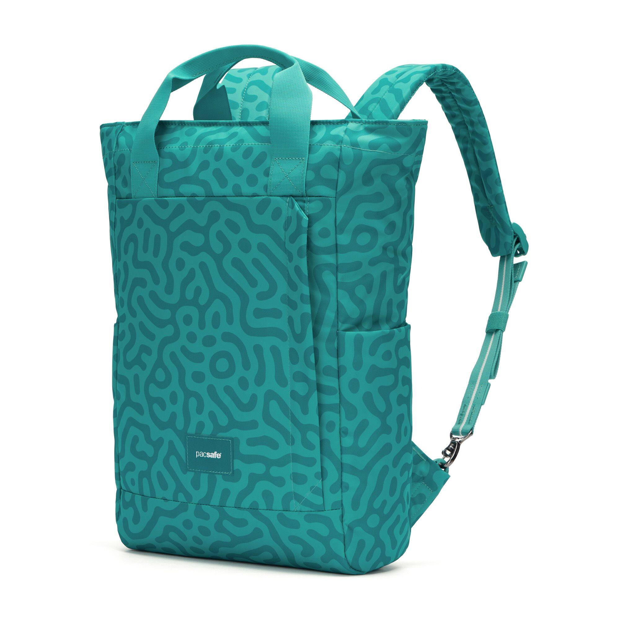 Alt View 1. Pacsafe - GO Totepack - Reef.