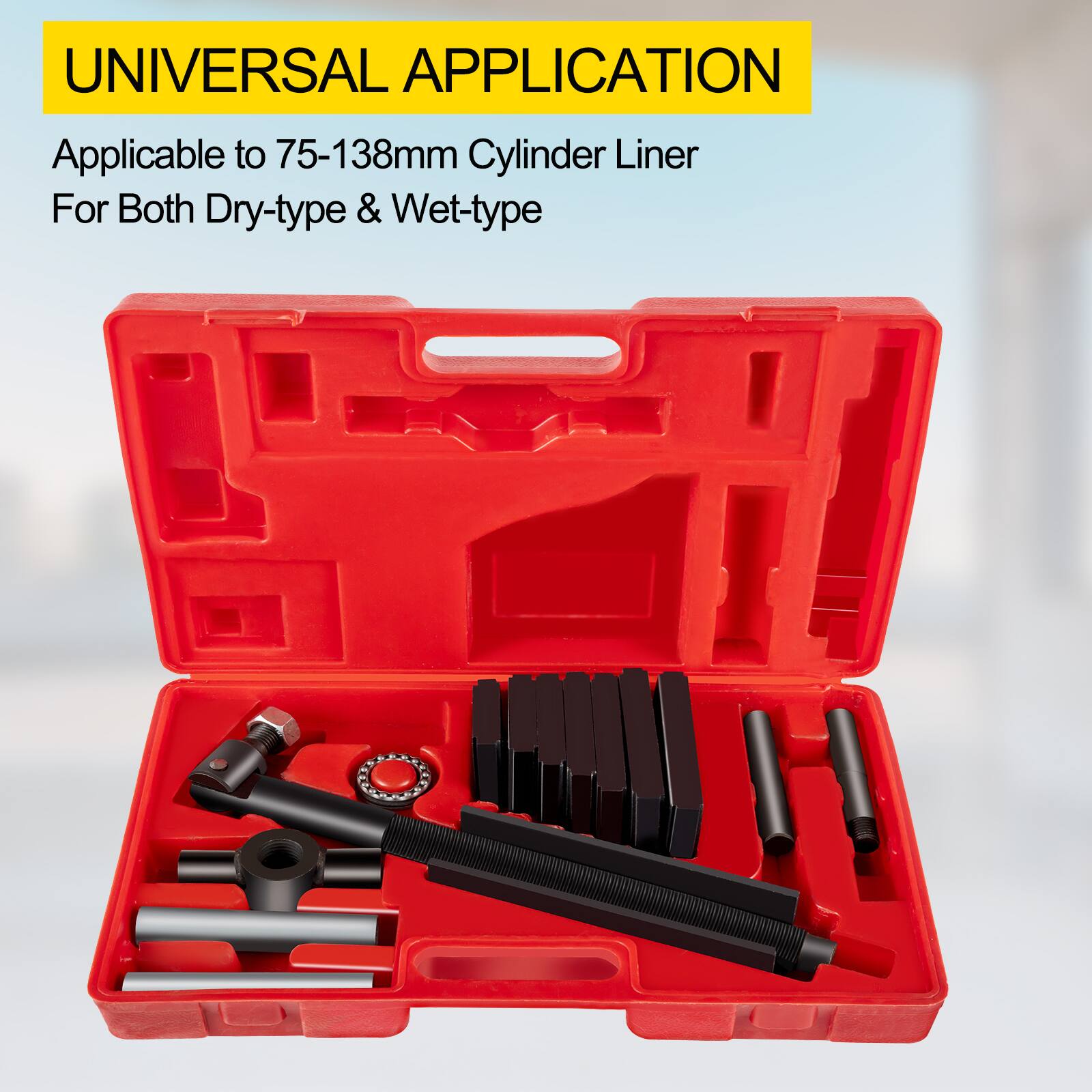 UNIVERSAL APPLICATION  
Applicable to 75-138mm Cylinder Liner  
For Both Dry-type & Wet-type