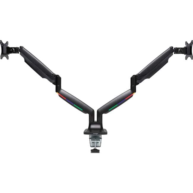 Kensington - SmartFit Mounting Arm for Monitor, Flat Panel Display, Curved Screen Display - Landscape/Portrait - Black