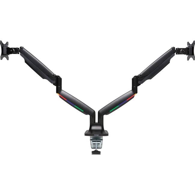 Front. Kensington - Kensington SmartFit Mounting Arm for Monitor, Flat Panel Display, Curved Screen Display - Black - Landscape/Portrait - Black.