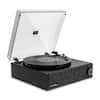 Front. Victrola - Eastwood LP Stereo Bluetooth Record Player with Bluetooth and 3 speed Turntable - Black.