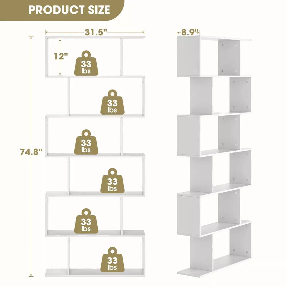 The corrected text is:

PRODUCT SIZE: 31.5" x 12" x 74.8"  
Weight Capacity: 33 lbs per shelf  
Total Weight Capacity: 33 lbs x 5 shelves = 165 lbs