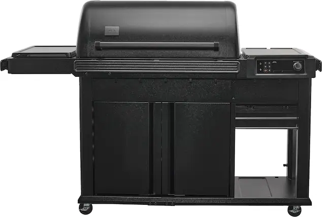 Front. Traeger Grills - Woodridge Elite Pellet Grill - Black.