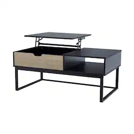 Teamson Home - Lift Top Coffee Table - Black