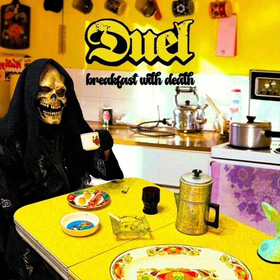 Breakfast with Death [Transparent Yellow with Black/Red Splatter Vinyl