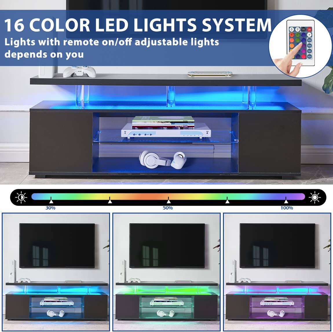 16 COLOR LED LIGHTS SYSTEM  
Lights with remote on/off adjustable lights depends on you  

+ 4 TY i a - 3 Ki , 30% 50% 100%