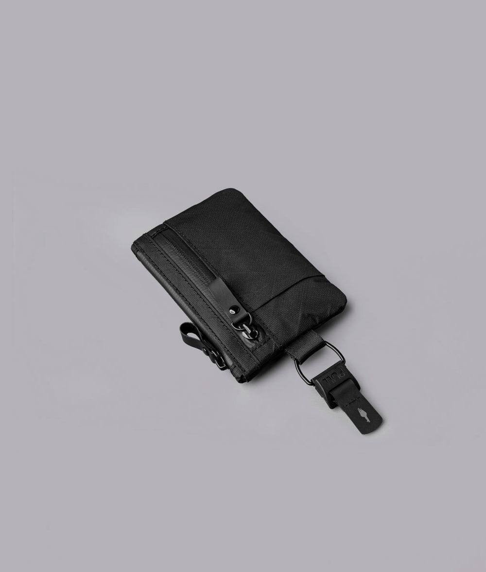 Alt View 7. ALPAKA - Zip Pouch Pro RFID Wallet Pouch, Fits 4-12 Cards, Cash/Coin Pocket, 3 External EDC Slots - Black Ultradyne 100D.
