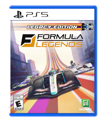 PS5 M LEGACY EDITION FORMULA LEGENDS
ddmed 16 fwerian TA vdes C EVERYONE ENFANTS e ADULTES E ESRB 6 SCEN .... nothing_to_tie ASCENT - ASCENT RACI
MICROIDS - E (Everyone)