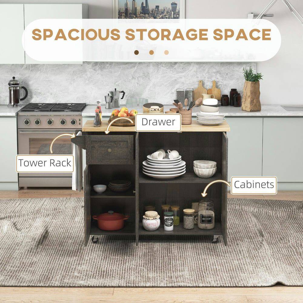 SPACIOUS STORAGE SPACE

- Tower Rack
- Drawer
- Cabinets