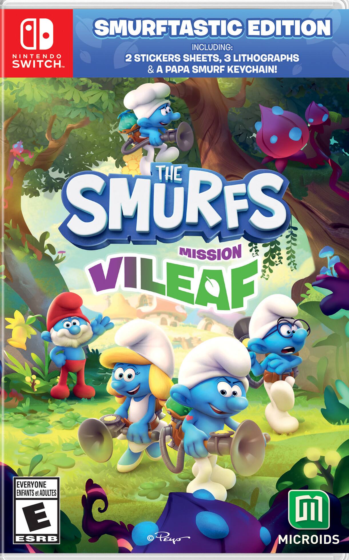 Front. Maximum Games - The Smurfs: Mission Vileaf.