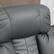 Alt View 7. Homcom - Massage Recliner Chair with Ottoman, 360° Swivel Recliner and Footstool, 10 Point Vibration, PU Leather Reclining Chair - Gray.