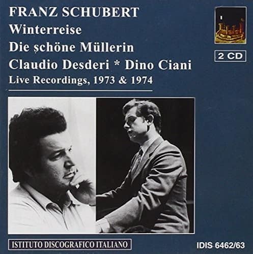 Schubert / Ciani / Desderi - Winterreise Di  - COMPACT DISCS
