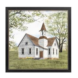 BreeBe - Let Go & Let God Framed Print - 12" - Multicolor