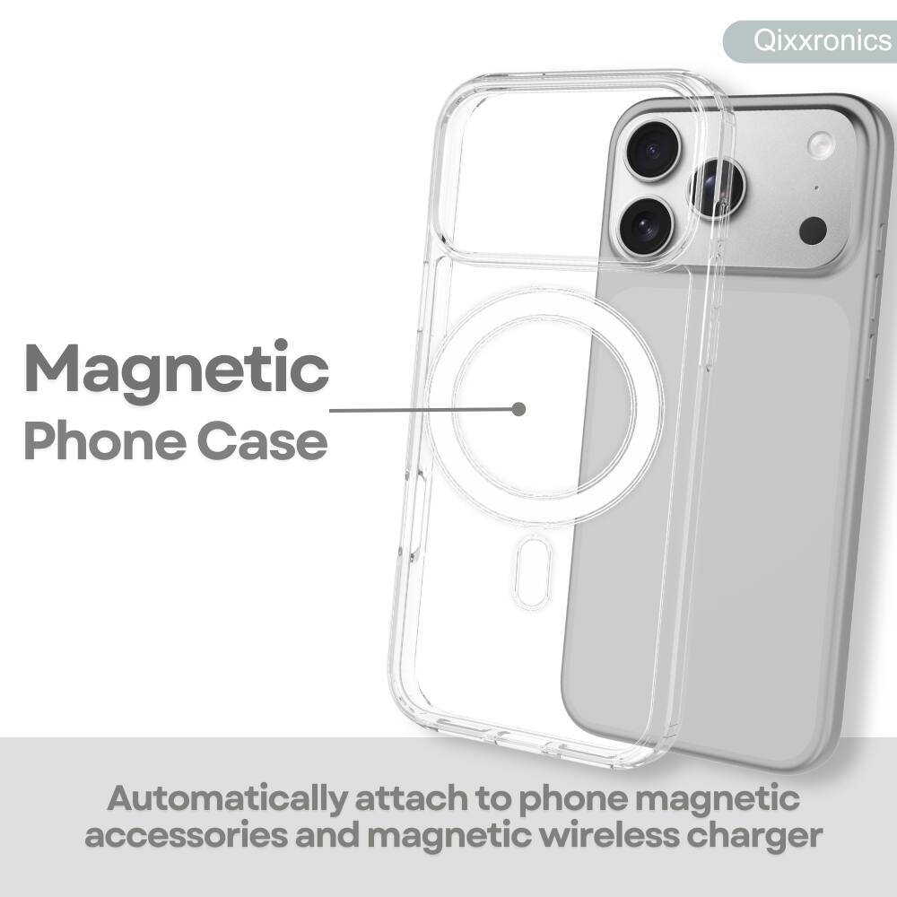 Qixxronics Magnetic Phone Case

Automatically attach to phone magnetic accessories and magnetic wireless charger