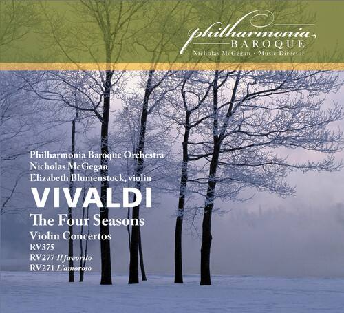 Elizabeth Blumenstock - Four Seasons Op 8 / Violin Ctos RV271 & 277 & 375   - COMPACT DISCS [CD]