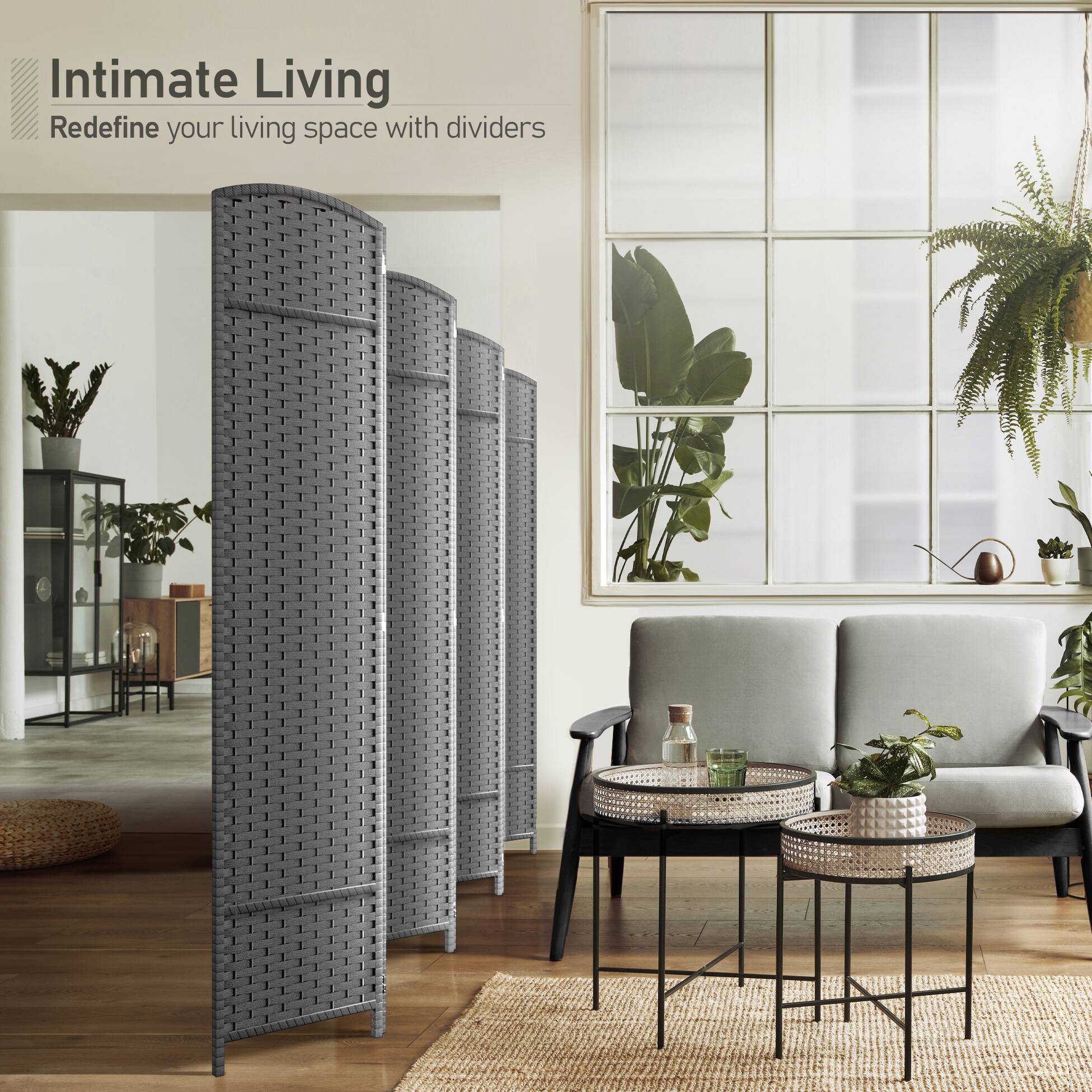 Intimate Living  
Redefine your living space with dividers