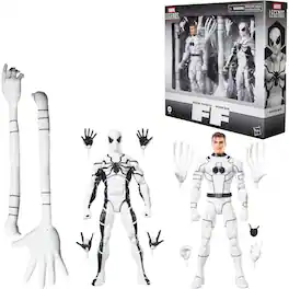 Hasbro - Fantastic Four - Marvel Legends - Future Foundation Mister Fantastic & Spider-Man Action Figure - COLLECTIBLES - Multicolor