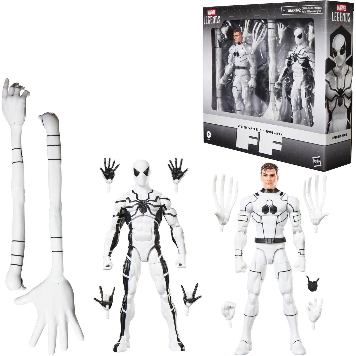 Fantastic Four - Marvel Legends - Future Foundation Mister Fantastic & Spider-Man Action Figure - COLLECTIBLES