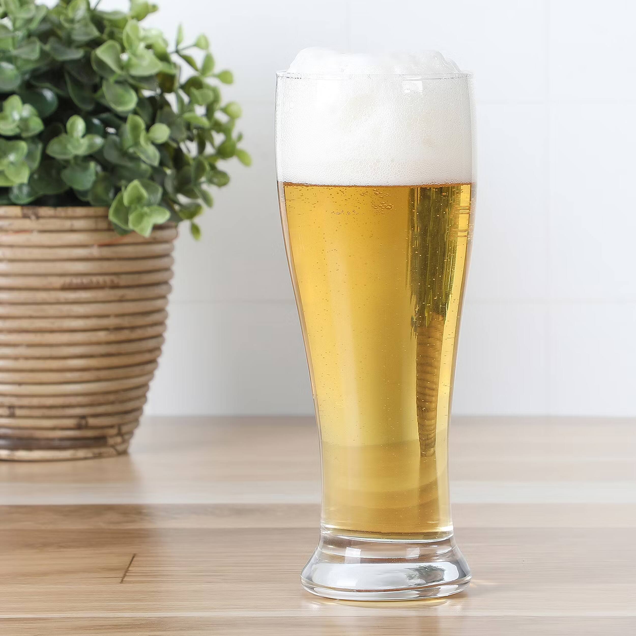 Alt View 4. Gibson - Gibson Home Callum 8 Piece 15.6 Ounce Tall Pub Glass Set in Clear - Clear.